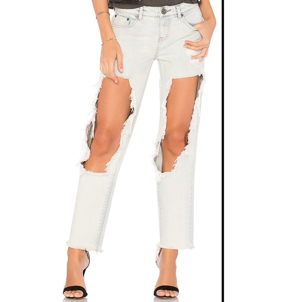 ONE TEASPOON DIAMONDE BAGGIES STRAIGHT LEG JEAN
